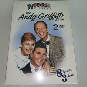 The Andy Griffith Show 2 DVD 8 Episodes Set Over 3 Hours TV Classics NEW T2